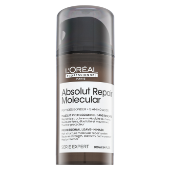 L´Oréal Professionnel Série Expert Absolut Repair Molecular Professional Leave-in Mask maseczka bez spłukiwania do włosów zniszczonych 100 ml