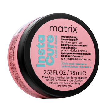 Matrix Total Results Insta Cure Build-A-Bond Leave-In Balm vyživující balzám pro posílení vlasového vlákna 75 ml