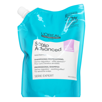 L´Oréal Professionnel Scalp Advanced Anti-Discomfort Shampoo Shampoo für empfindliche Kopfhaut Refill 500 ml