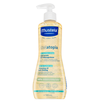 Mustela Bébé Stelatopia Doucheolie Cleansing Oil 500 ml
