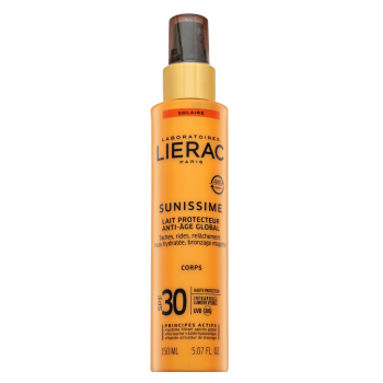Lierac Sunissime Zonnebrand lotion Protective Milk Global Anti-Ageing SPF 30 150 ml