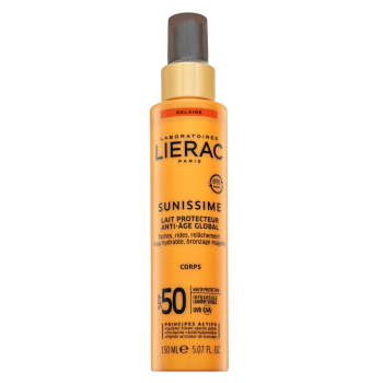 Lierac Sunissime tělové mléko Protective Milk Global Anti-Ageing SPF 30 150 ml