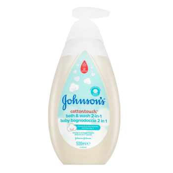 Johnson's CottonTouch šampon i gel za tuširanje 2 u 1 2-in-1 Bath & Wash 500 ml