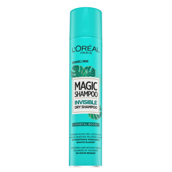 L´Oréal Paris Magic Shampoo Invisible Dry Shampoo Vegetal Boost suchý šampon pro rychle se mastící vlasy 200 ml