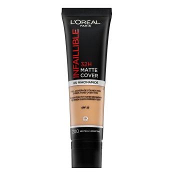 L´Oréal Paris Infaillible 32H Matte Cover dlouhotrvající make-up pro matný efekt 200 30 ml