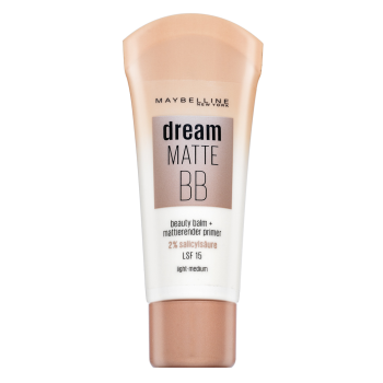 Maybelline Dream Matte BB Beauty Balm + Mattierender Primer BB krém s matujícím účinkem Light-Medium 30 ml