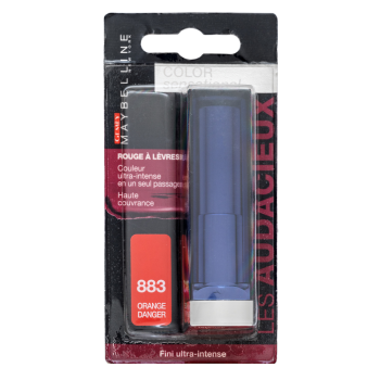 Maybelline Color Sensational Lipstick rtěnka pro matný efekt 883 Orange Danger