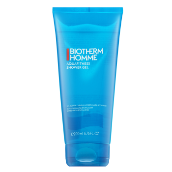 Biotherm Homme Aquafitness șampon și gel de duș 2 în 1 Shower Gel - Body & Hair 200 ml