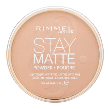 Rimmel London Stay Matte Long Lasting Pressed Powder pudr s matujícím účinkem 004 Sandstorm 14 g