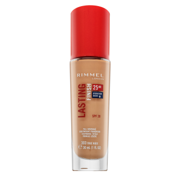 Rimmel London Lasting Finish 25HR SPF20 Full Coverage Lightweight Foundation tekutý make-up pro sjednocenou a rozjasněnou pleť 303 30 ml