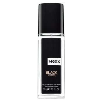 Mexx Black Woman deodorant s rozprašovačom pre ženy 75 ml