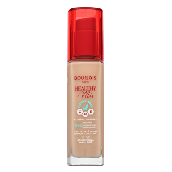 Bourjois Healthy Mix Clean & Vegan Radiant Foundation vloeibare make-up om de huidskleur te egaliseren 51.2W Golden Vanilla 30 ml