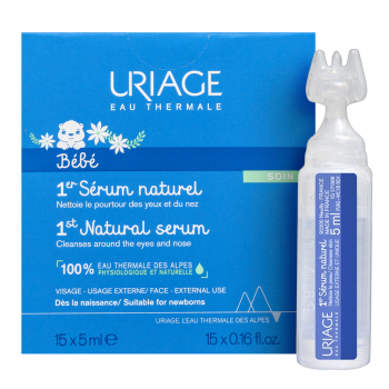 Uriage Bébé kalmerende emulsie 1st Natural Serum 15 x 5 ml