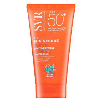 SVR Sun Secure gelový krém SPF50+ Mousse Cream Optical Blur 50 ml