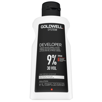 Goldwell System Cream Developer Lotion emulsja aktywująca do wszystkich rodzajów włosów 9% 30 Vol. 1000 ml