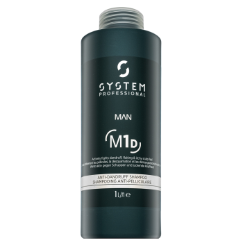 System Professional Man Anti-Dandruff Shampoo sampon de curatare anti mătreată 1000 ml