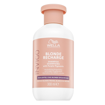 Wella Professionals Invigo Blonde Recharge Shampoo with Purple Pigments sampon neutralizant pentru păr blond 300 ml