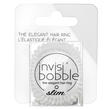 InvisiBobble Slim Crystal Clear 3 pcs hajgumi
