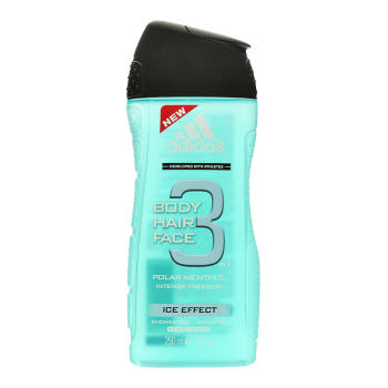 Adidas 3 Ice Effect Gel de ducha para hombre 250 ml