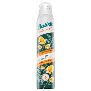 Batiste Naturally Green Tea & Chamomile suchy szampon do włosów szybko przetłuszczających się 200 ml