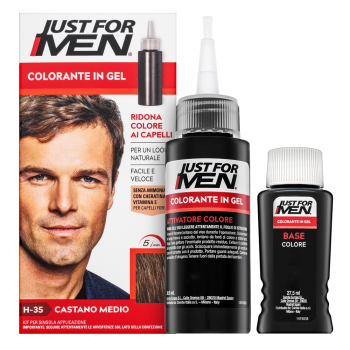 Just For Men Color Shampoo gekleurde shampoo voor mannen H35 Medium Brown