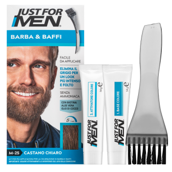 Just For Men Moustache & Beard Color barva na vousy M25 Light Brown
