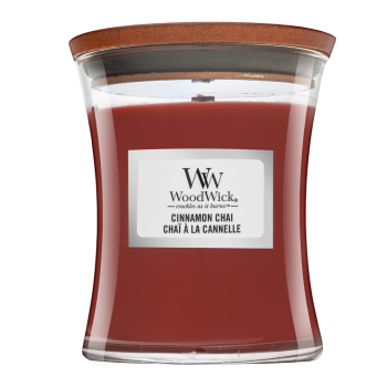 Woodwick Cinnamon Chai scented candle 275 g