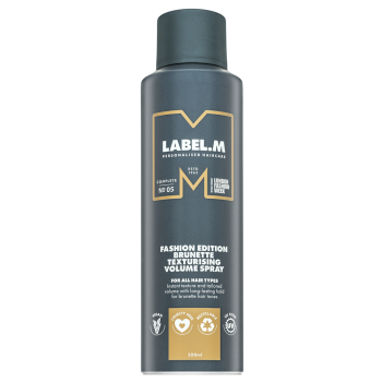 Label.M Fashion Edition Brunette Texturising Volume Spray objemový sprej pro hnědé vlasy 200 ml