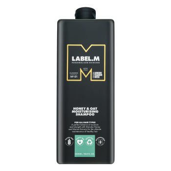 Label.M Honey & Oat Moisturising Shampoo šampón pre hydratáciu vlasov 1000 ml