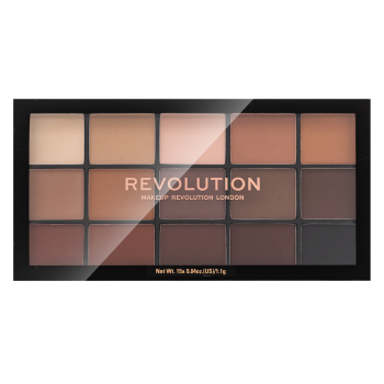 Makeup Revolution Reloaded Palette Basic Mattes paletka očních stínů 16,5 g