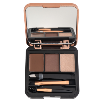 Makeup Revolution Brow Sculpt Kit paletta a szemöldök sminkeléséhez Medium
