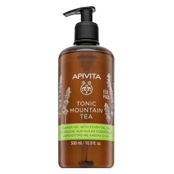 Apivita Tonic Mountain Tea gel za tuširanje Shower Gel with Essential Oils 500 ml