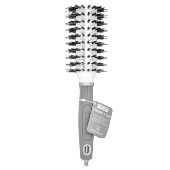 Olivia Garden Ceramic+Ion Turbo Vent Combo 32 mm kartáč na vlasy s nylonovými a kančími štětinami