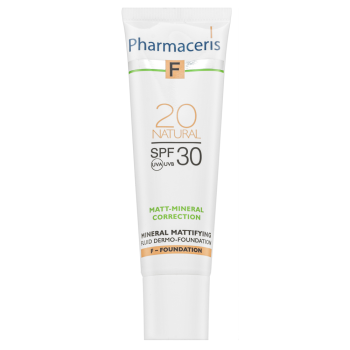 Pharmaceris F Mineral Dermo-Foundation SPF30 Natural verfraaiende vloeistof voor een uniforme en stralende teint 30 ml