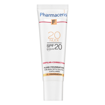 Pharmaceris F Capilar-Correction Fluid SPF20 Nude verfraaiende vloeistof voor een uniforme en stralende teint 30 ml