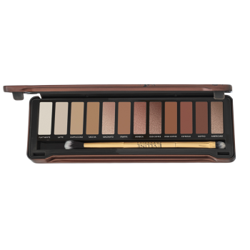 Eveline Charming Mocha Eyeshadow Palette paletka očních stínů 12 ml