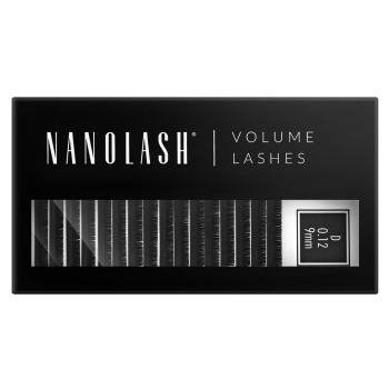 Nanolash Volume Lashes 0.12 D umetne trepalnice 9 mm