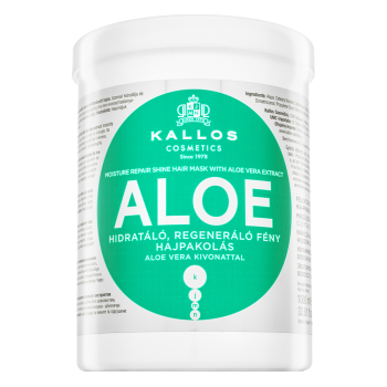 Kallos Aloe Moisture Repair Shine Hair Mask vyživující maska pro hebkost a lesk vlasů 1000 ml