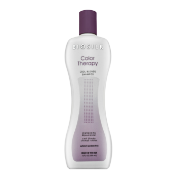 BioSilk Color Therapy Cool Blonde Shampoo szampon wzmacniający do włosów blond 355 ml