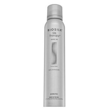 BioSilk Silk Therapy Shine On Spray de peinado Para un cabello radiante