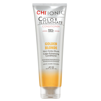 CHI Ionic Color Illuminate Conditioner tónovací kondicionér pro oživení barvy Golden Blonde 251 ml