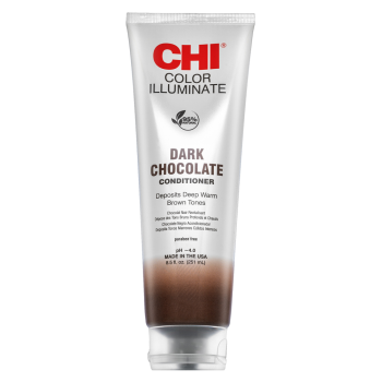 CHI Ionic Color Illuminate Conditioner tónovací kondicionér pro oživení barvy Dark Chocolate 251 ml