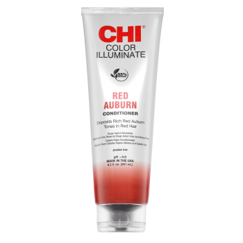 CHI Ionic Color Illuminate Conditioner tónovací kondicionér pro oživení barvy Red Auburn 251 ml