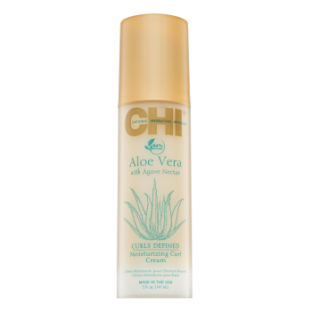 CHI Aloe Vera Curls Defined Moisturizing Curl Cream krem do stylizacji dla uzyskania doskonałych fal 147 ml