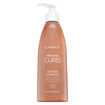 L’ANZA Healing Curls Butter Shampoo sampon hranitor pentru păr ondulat si cret 236 ml