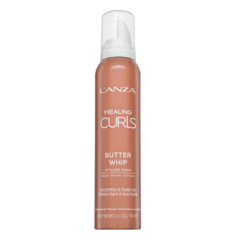 L’ANZA Healing Curls Butter Whip stylingová pěna pro vlnité a kudrnaté vlasy 168 ml