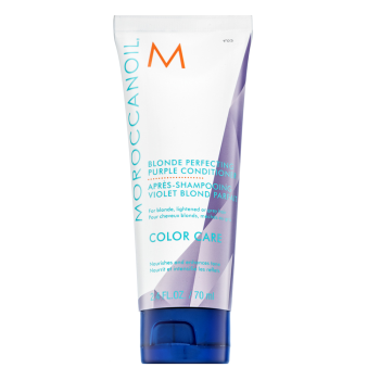 Moroccanoil Color Care Blonde Perfecting Purple Conditioner kondicionér pro platinově blond a šedivé vlasy 70 ml