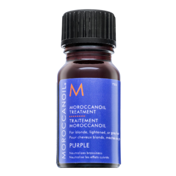 Moroccanoil Purple Treatment vyživující olej pro platinově blond a šedivé vlasy 10 ml