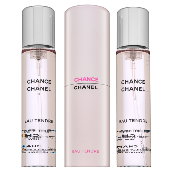 Chanel Chance Eau Tendre - Twist and Spray toaletní voda pro ženy 3 x 20 ml
