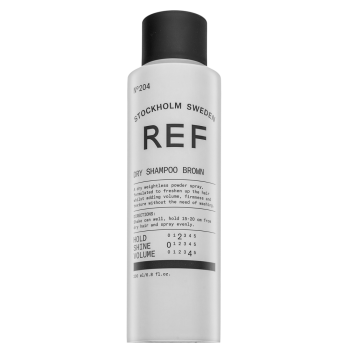 REF Dry Shampoo Brown N°204 suchý šampon pro tmavé vlasy 200 ml